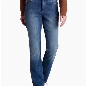 Kuhl Jeans 9” Kontour Straight Leg 32” inseam size 6